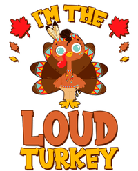 Cute Thanksgiving I'm The Loud Turkey Cooling Performance Crew T-Shirt